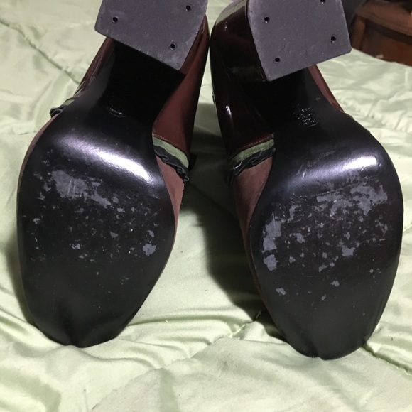 Kron by Kronkron lace up, chunky heel shoe - Picture 5 of 8